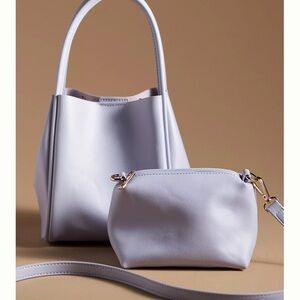 Mini hollace tote in lilac